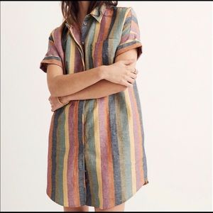 NWT Madewell Courier shirt dress